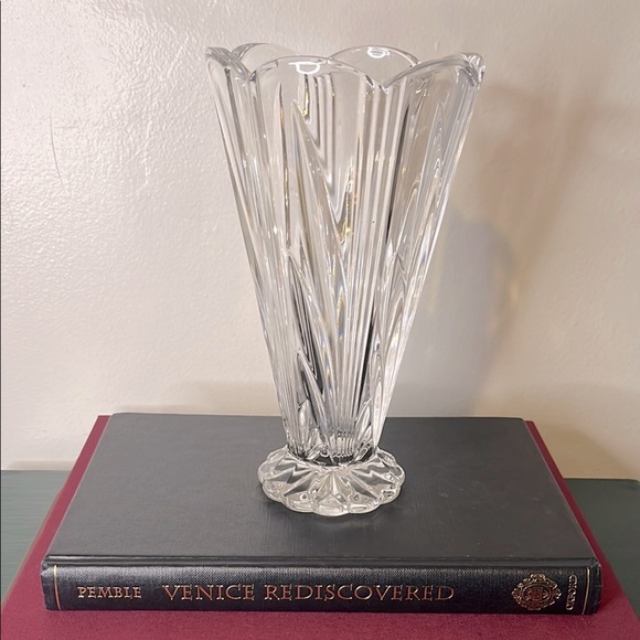 Marquis Waterford Other - Marquis Waterford Crystal Festivale Scalloped Rim 8'' Flower Vase